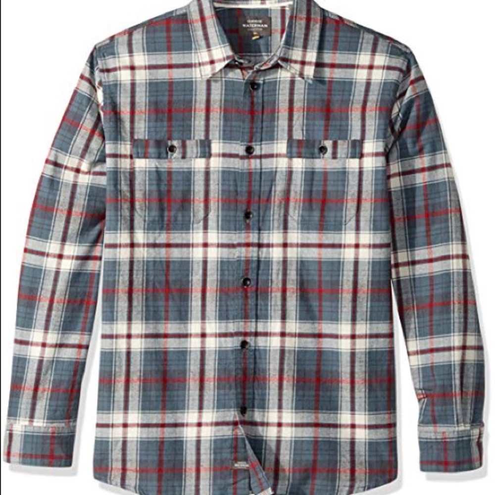🔥Quiksilver Raleigh Long Sleeve Shirt NWT - Picture 3 of 6